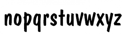 Dom Casual Casual Font LOWERCASE