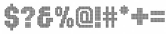 Dots  Font OTHER CHARS
