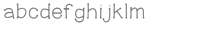 dot chunk Font LOWERCASE