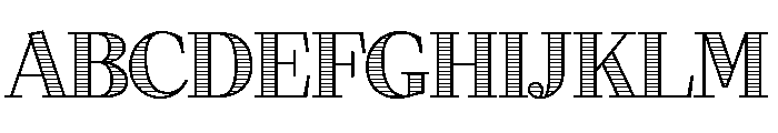 Dominus Modern Engraved Font UPPERCASE