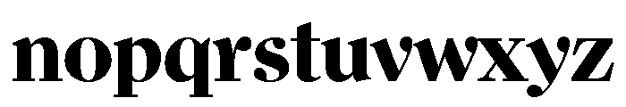 Dominus Solid Font LOWERCASE