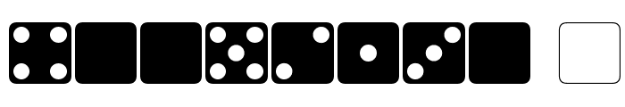 dPoly Block Dice Font OTHER CHARS