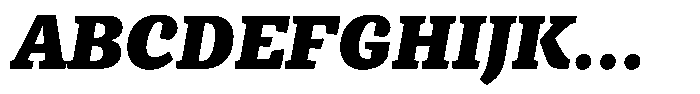 DP Alestalgia Black Italic Font UPPERCASE