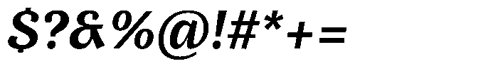 DP Alestalgia Bold Italic Font OTHER CHARS