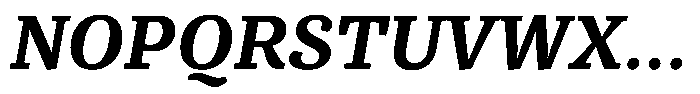 DP Alestalgia Bold Italic Font UPPERCASE