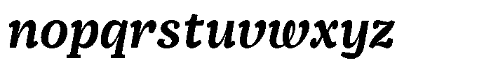 DP Alestalgia Bold Italic Font LOWERCASE