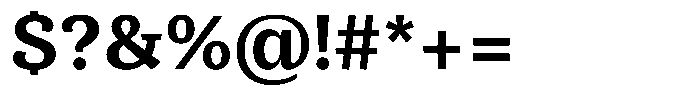 DP Alestalgia Bold Font OTHER CHARS