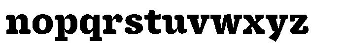 DP Alestalgia Heavy Font LOWERCASE