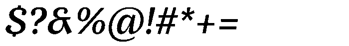 DP Alestalgia Medium Italic Font OTHER CHARS