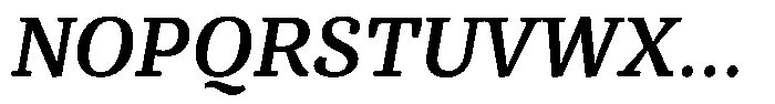DP Alestalgia Medium Italic Font UPPERCASE