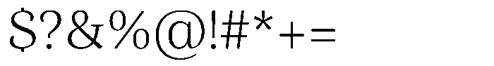 DP Alestalgia XLight Font OTHER CHARS