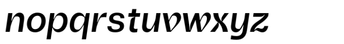 DP Pitahaya Medium Italic Font LOWERCASE