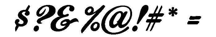 Dragster Script Jf Regular Font OTHER CHARS