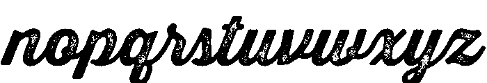Dragster Script Jf Semibold Font LOWERCASE