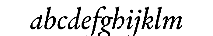 Drummond Variable Italic FONT