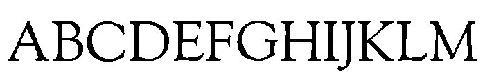 Drummond Variable Medium Font UPPERCASE