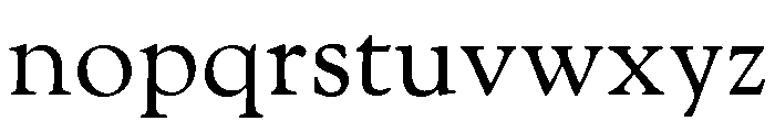 Drummond Variable Medium Font LOWERCASE
