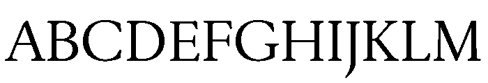 Drummond Variable Regular Font UPPERCASE