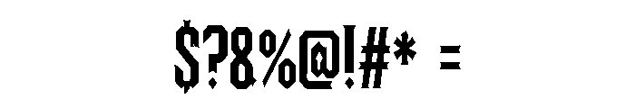 DRAKVEL Font OTHER CHARS