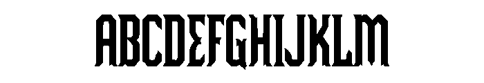 DRAKVEL Font UPPERCASE
