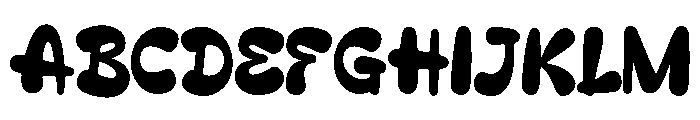 DRAVEA-Regular Font UPPERCASE