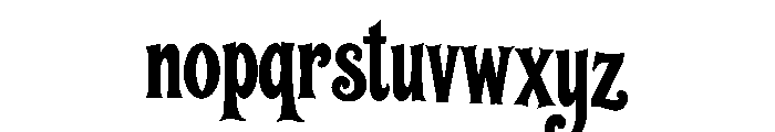 DRAZVIK Font LOWERCASE