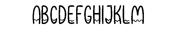 DREAM BIG Regular Font UPPERCASE