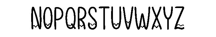 DREAM BIG Regular Font UPPERCASE