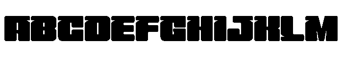 DREDON-Regular Font UPPERCASE