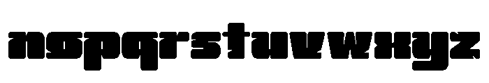 DREDON-Regular Font LOWERCASE