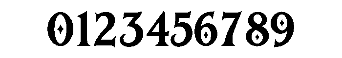 DREVARYN Font OTHER CHARS