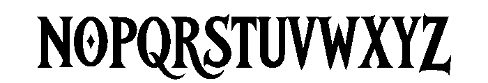 DREVARYN Font UPPERCASE