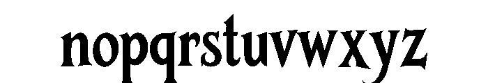 DREVARYN Font LOWERCASE