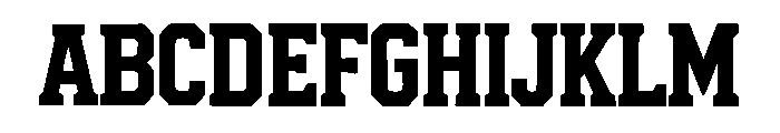 DREVKOR Font UPPERCASE