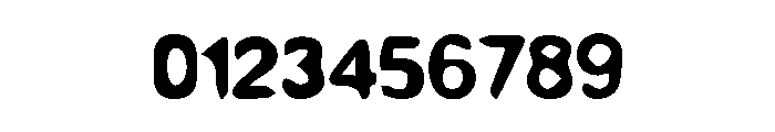DRIPBOP Font OTHER CHARS