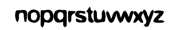 DRIPBOP Font LOWERCASE