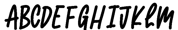 Dracina Font UPPERCASE