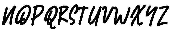 Dracina Font UPPERCASE