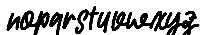 Dracina Font LOWERCASE