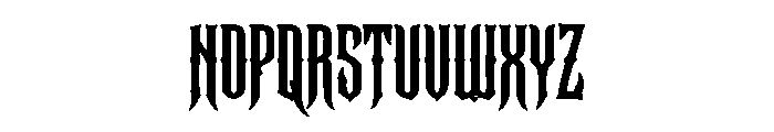 Draevorn Font UPPERCASE