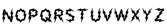 Draft Regular Font LOWERCASE