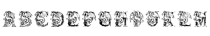 Dragon Crest Regular Font UPPERCASE