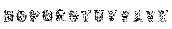 Dragon Crest Regular Font LOWERCASE