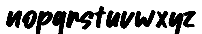 Dragon D Wout Font LOWERCASE