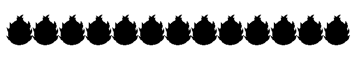 Dragon Fruit CF Font UPPERCASE