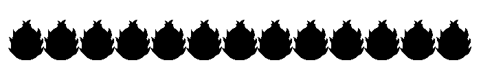 Dragon Fruit CF Font LOWERCASE