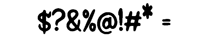 Dragon_Horn Font OTHER CHARS