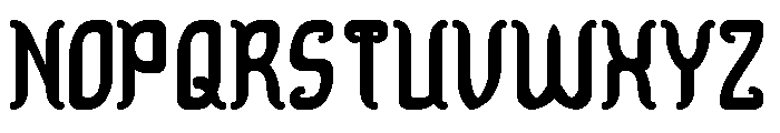 Dragon King Bold Font UPPERCASE