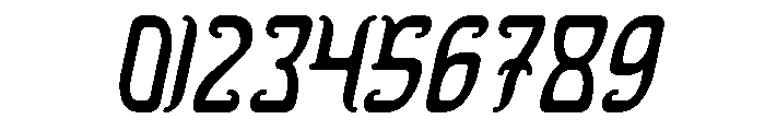 Dragon King Italic Font OTHER CHARS