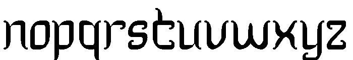 Dragon King-Light Font LOWERCASE